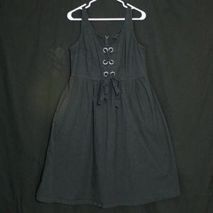 Corset Front Circle Skirt Dress